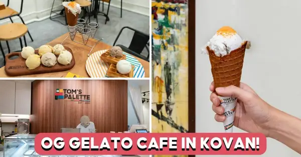 Tom’s Palette Opens In Kovan With Putu Mayam Cone And New Gelato Flavours