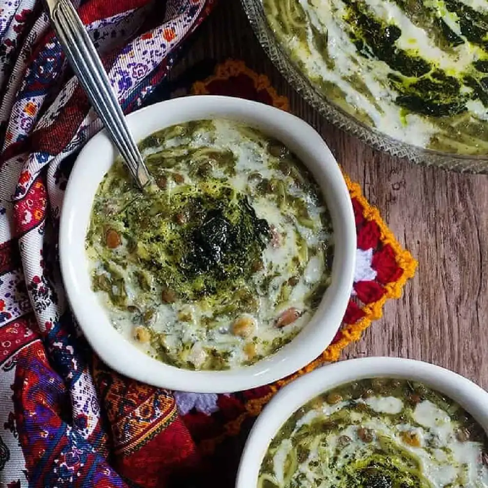 Ash Reshteh (Persian Noodle Soup)