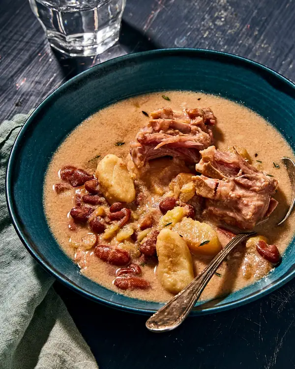 BVI-Style Peas Soup