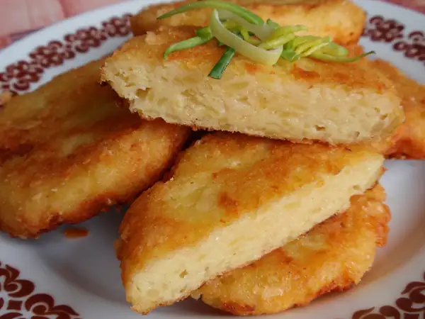 Tortitas de patata con queso