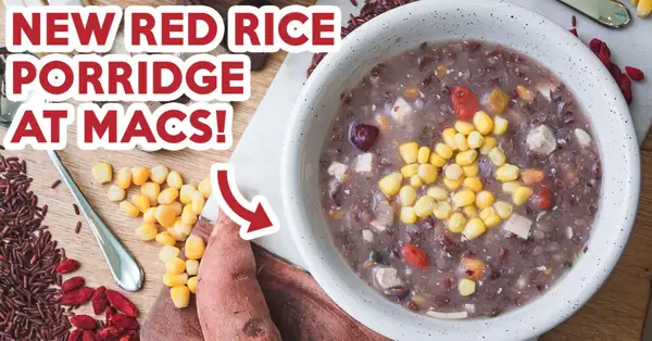 Las gachas de arroz rojo de McDonald's son el desayuno permanente que nunca imaginaste