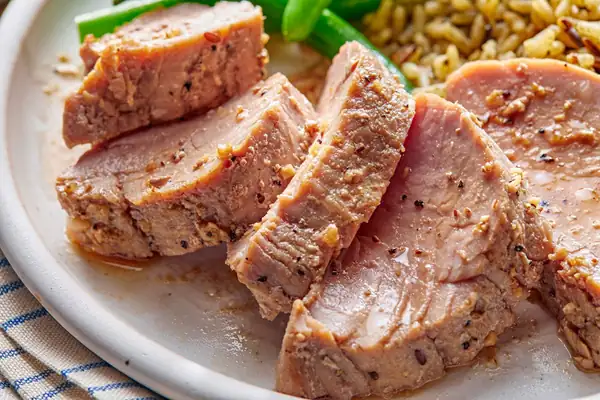 Slow-cooker pork medallions