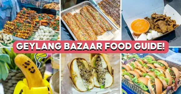 15 Food Stalls To Try At The Geylang Serai Ramadan Bazaar 2023—Fried Milo Bao, Grilled Oysters And 3L Chendol Bucket
