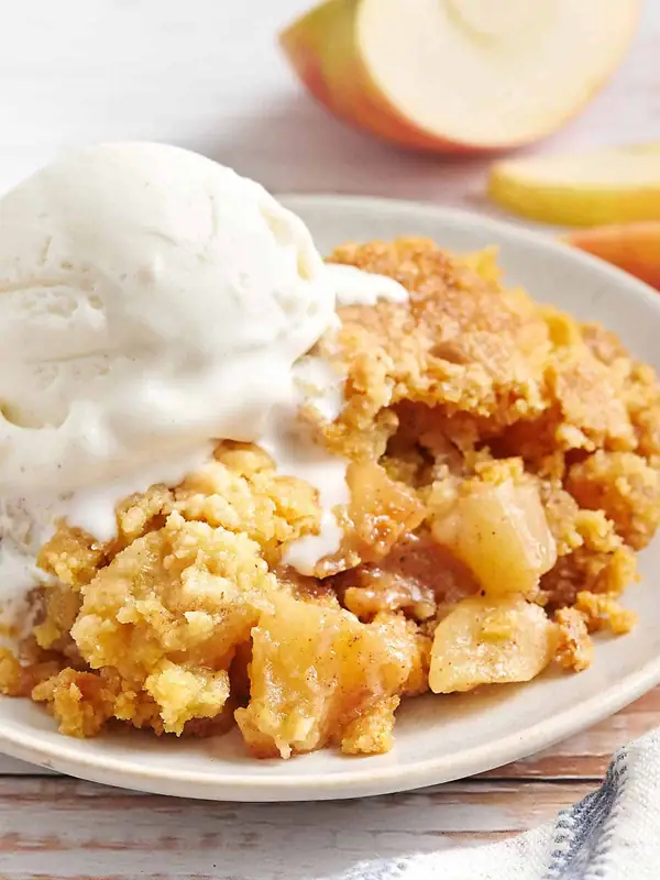 Apple pie flavor, zero effort. You need this dump cake!
