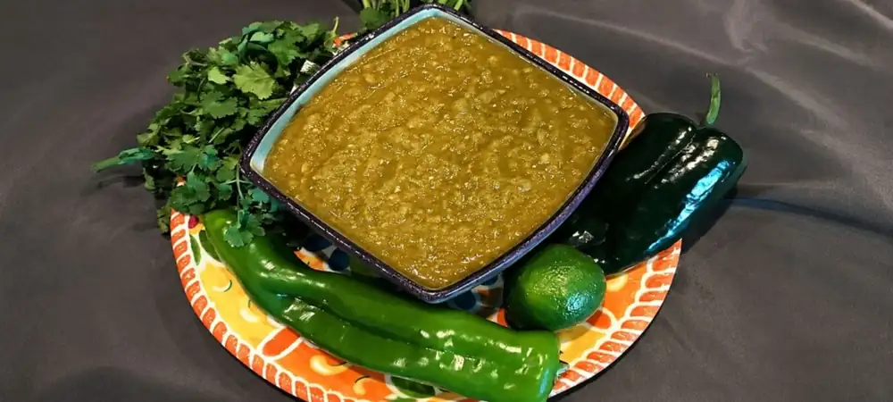 Receta de salsa verde asada al fuego