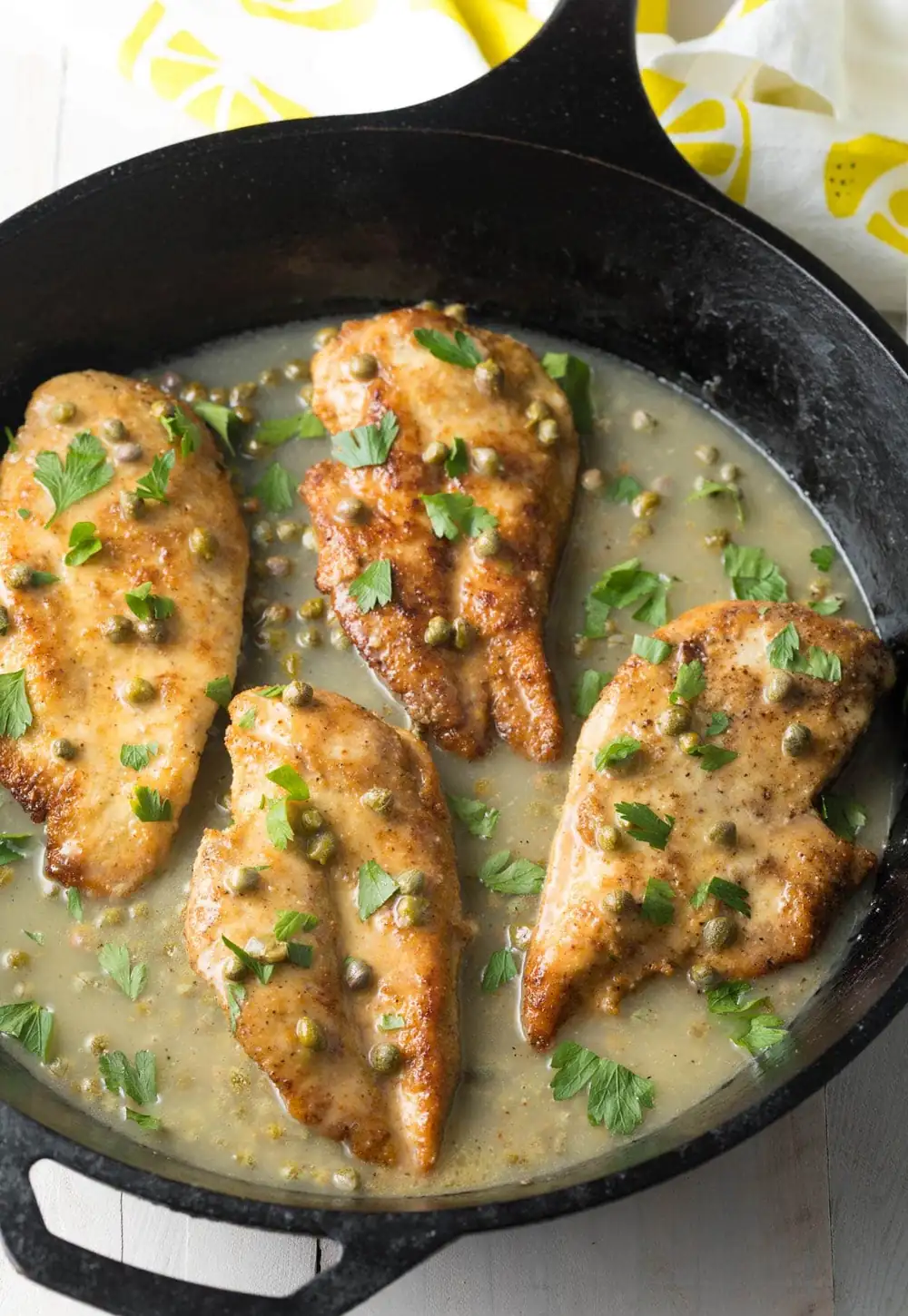 Best Chicken Piccata Recipe (EASY)