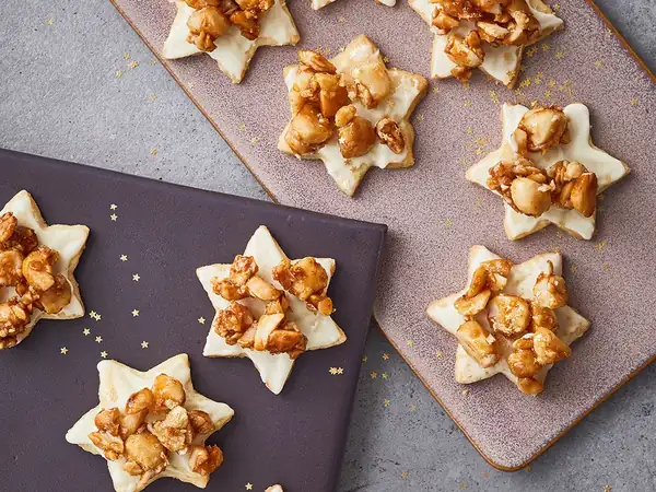 Golden Macadamia Stars