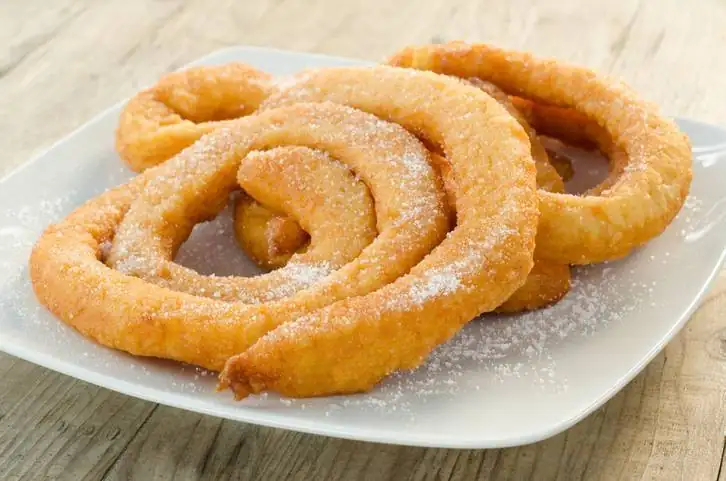 Receta fácil de Zeppole de naranja y ricotta (Sin descanso)