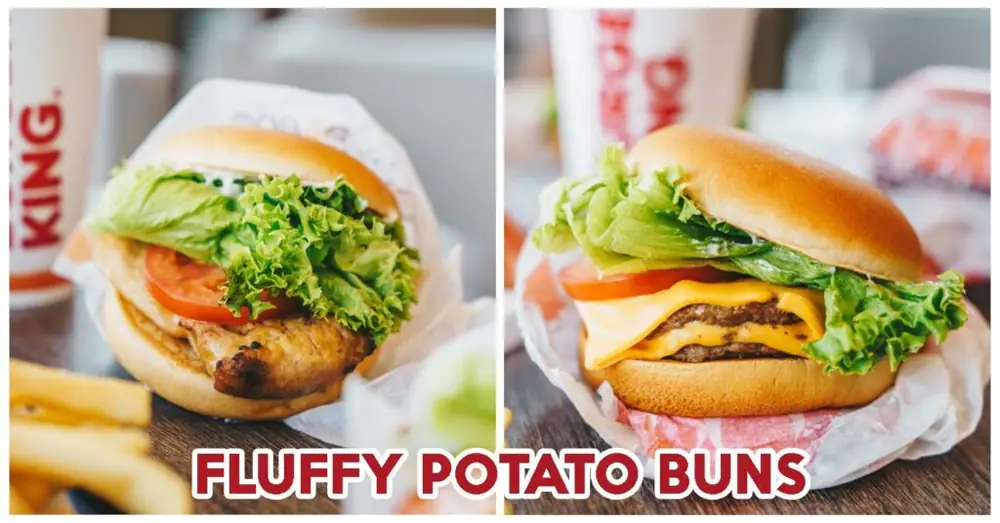 Burger King tiene nuevos panecillos de papa esponjosos que puedes agregar a cualquier hamburguesa