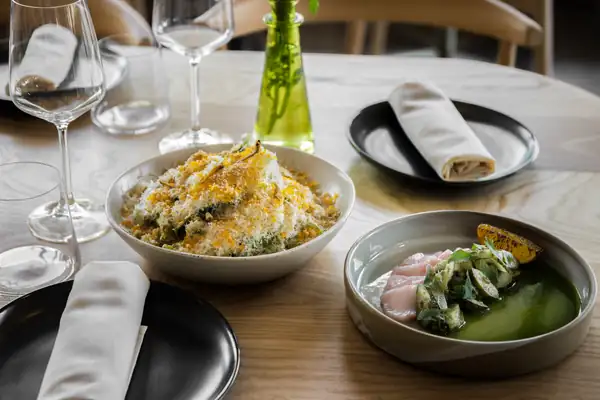 A Korean American Wine Bar Opens on South First With Fried Chicken, Galbi, and Caviar