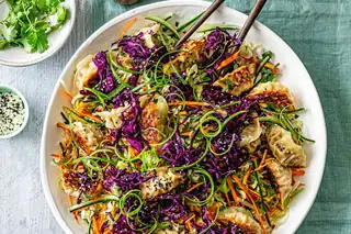 Dumpling salad