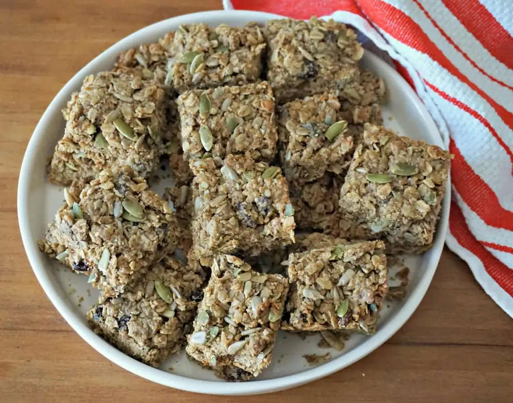 Healthy Vegan Protein Granola Bars
