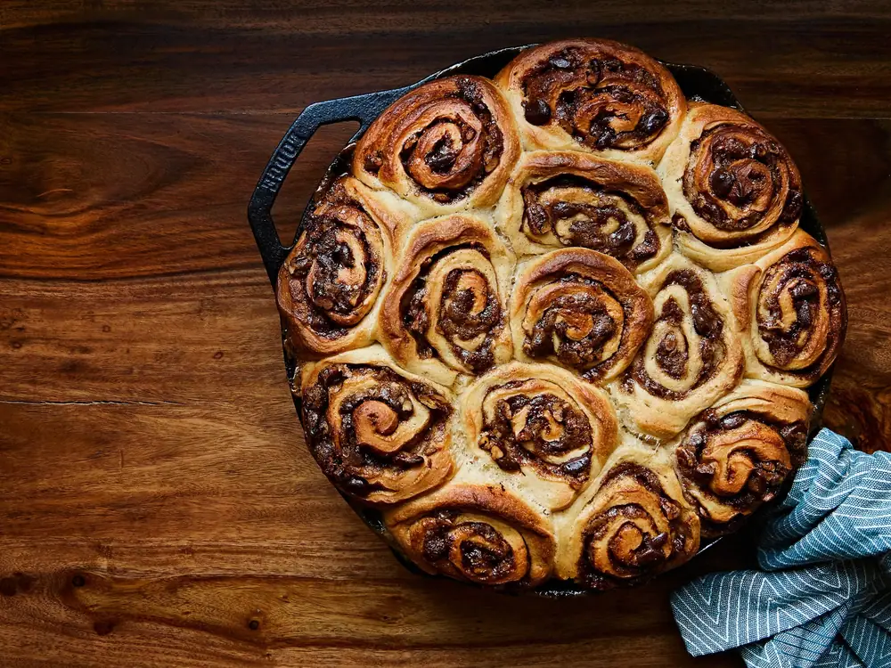 Pecan-Chocolate Sticky Buns Recipe