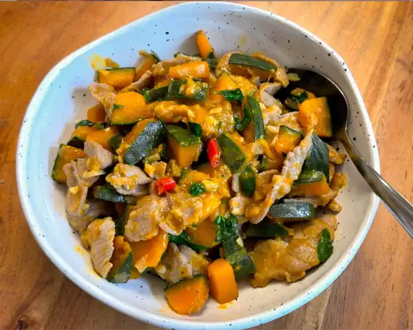 BONUS: Kabocha Squash Stir Fry with Shrimp Paste