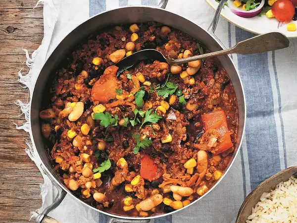 Vegan chili without meat