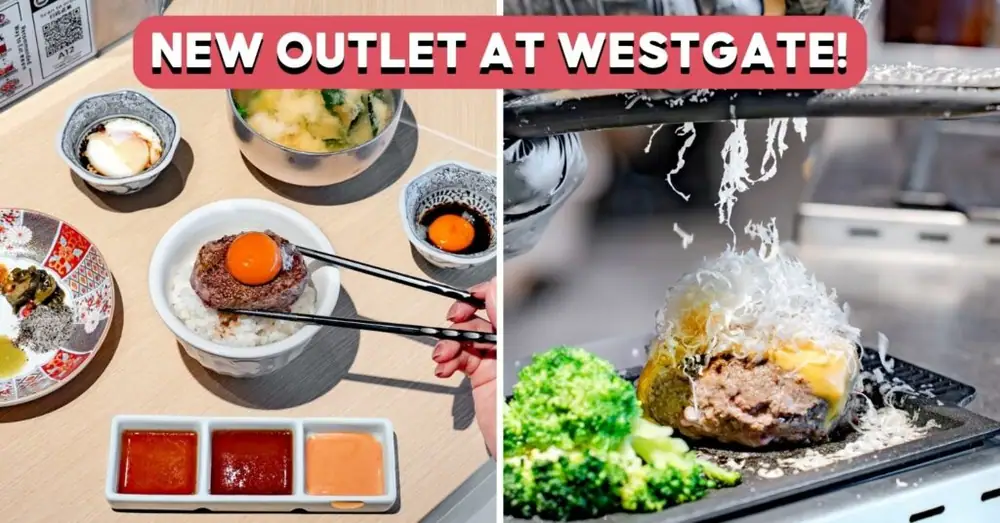 Niku Niku Oh Kome Opens Second Outlet In Jurong East With Famous Wagyu Hamburg