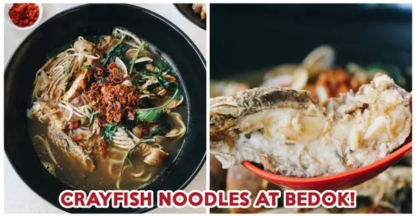 Zhen Jie Seafood Review: Crayfish Seafood Noodles At Bedok