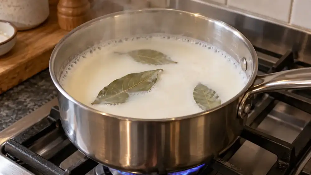 Heating bay leaves with milk: what is it for and why is it recommended?