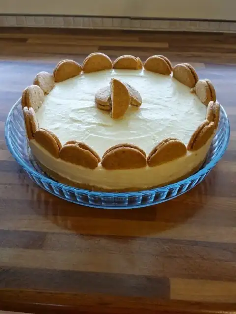 Pear cheesecake