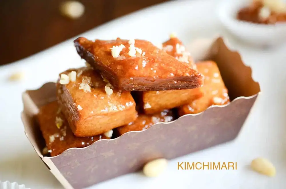 ¿Necesitas un postre coreano? ¡Prueba este Yakgwa horneado fácil!