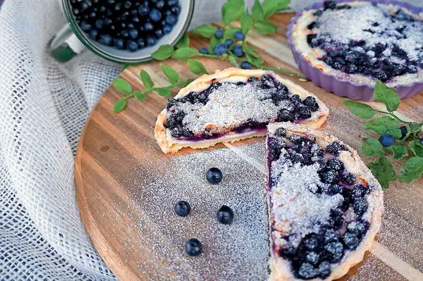Blueberry tartlets