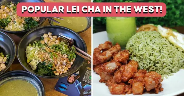 Love U Food: Lei Cha With Hakka Fried Pork At Fusionopolis