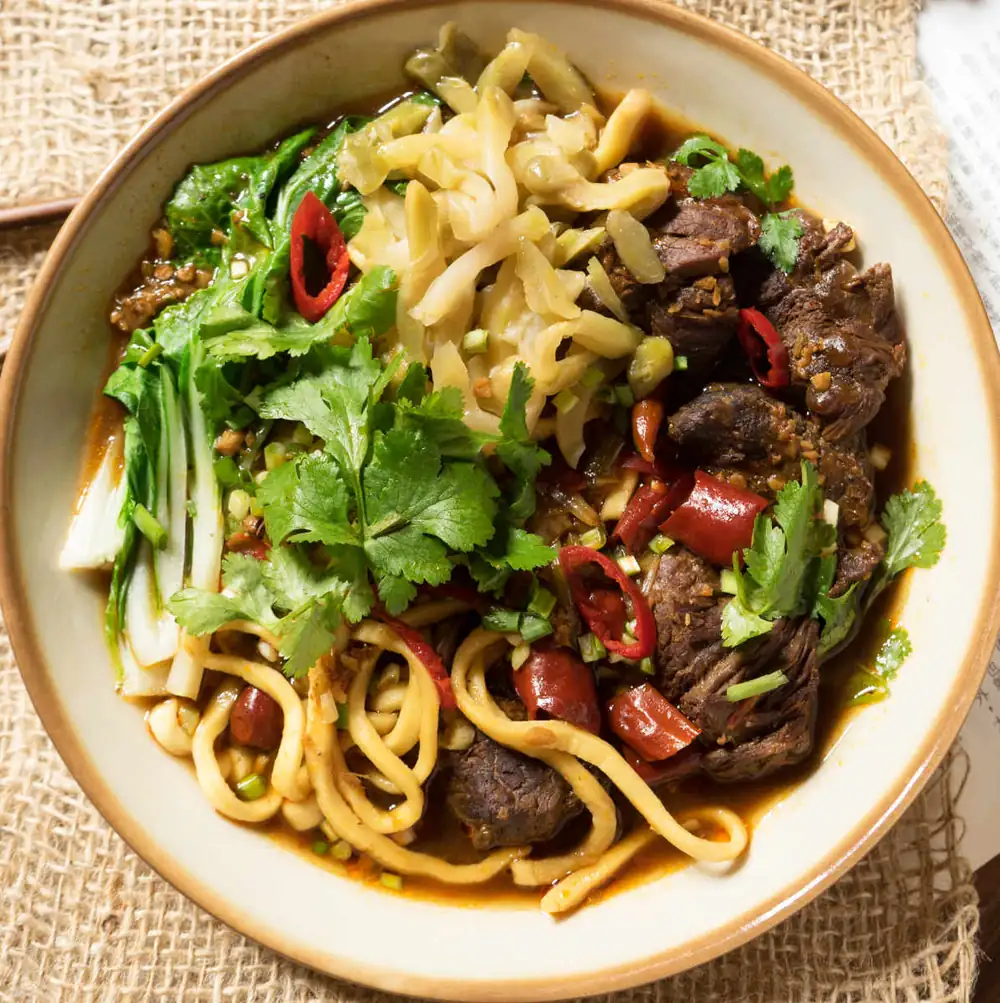 Taiwanese Beef Noodle Soup