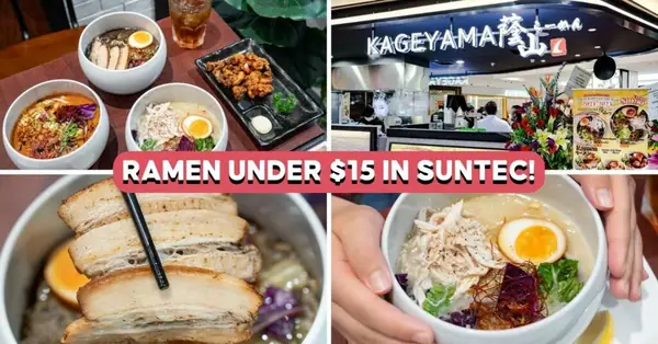 Kageyama Review: Affordable Ramen At Suntec City