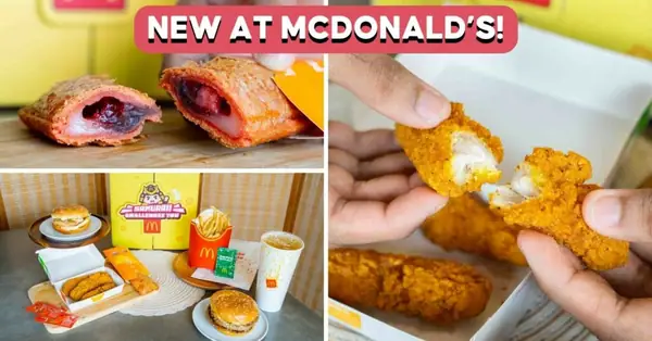 First Look At McDonald's New Katsu Chicken Tenders And Strawberry Daifuku Pie