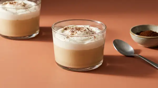 Crema ligera de espresso con mascarpone y crema