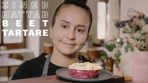 Beet Tartare with Crunchy Radishes by Zineb Hattab