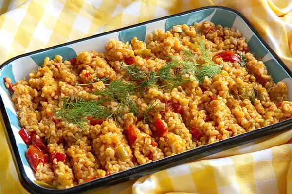 Plenty of Tomato Paste and Pepper: Tavern-Style Rice Recipe