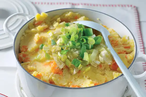 Stoemp: the Belgian mashed potato and vegetable dish made with butter