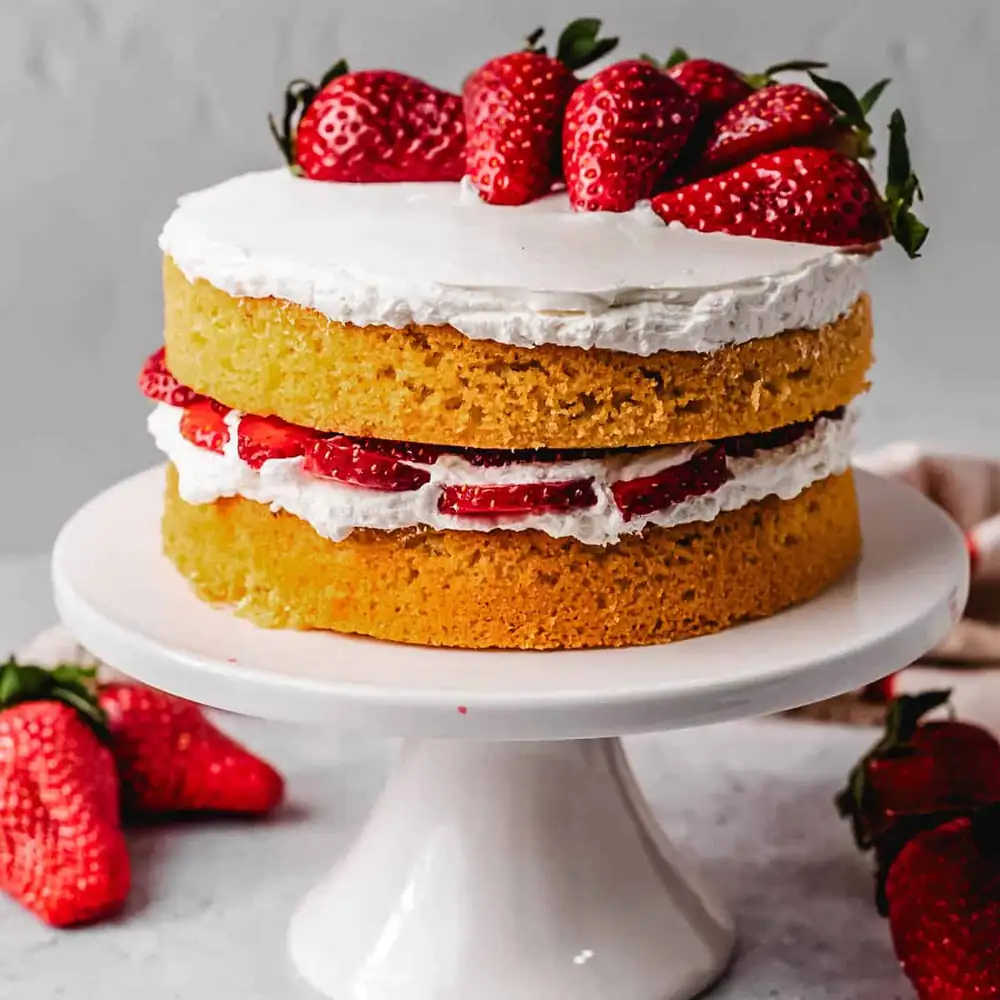 Keto Strawberry Shortcake