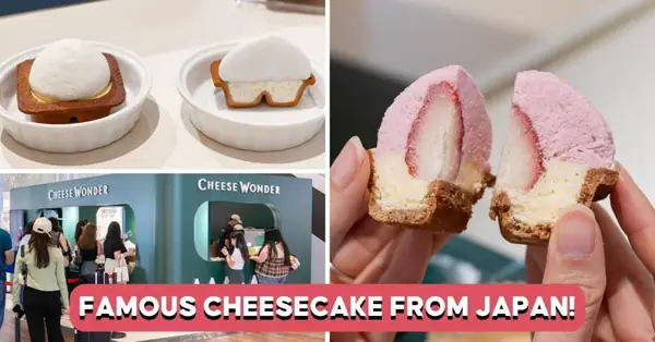 Una marca de tarta de queso de Hokkaido que se ha vuelto viral abre una tienda temporal en ION Orchard