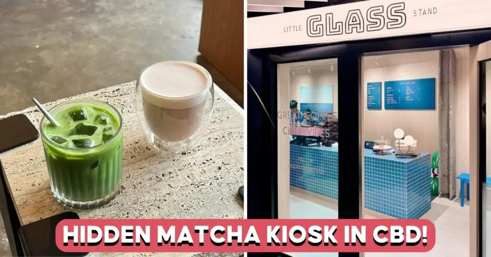 Little Glass Stand: New Matcha Bar In Raffles Place