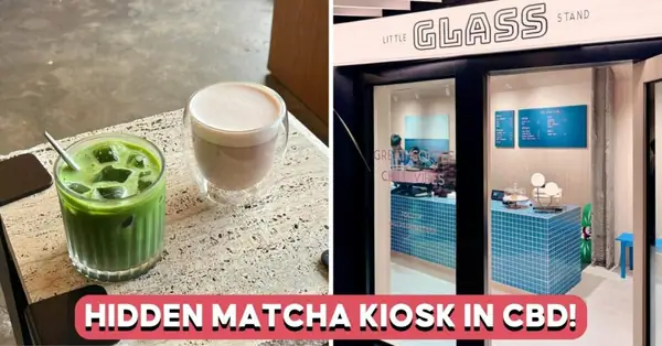 Little Glass Stand: New Matcha Bar In Raffles Place