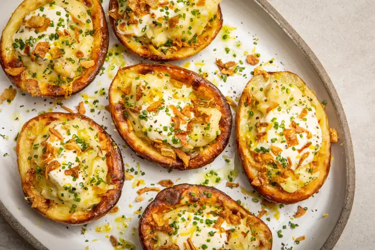 Vichyssoise Loaded Potatoes Recipe