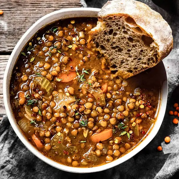 Greek lentil soup