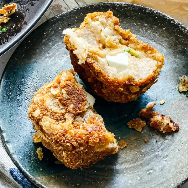 Potato Fritters With Feta
