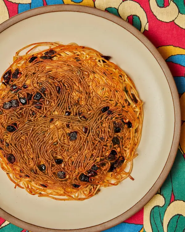 Frittata di Scammaro Recipe (Eggless Pasta Frittata)