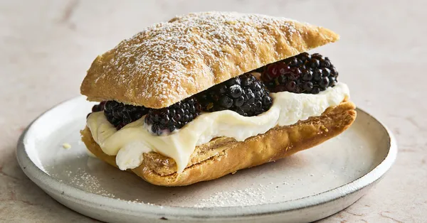 Blackberry Napoleon With Lemon Cream Recipe • 4★ • 1 hr 5 min