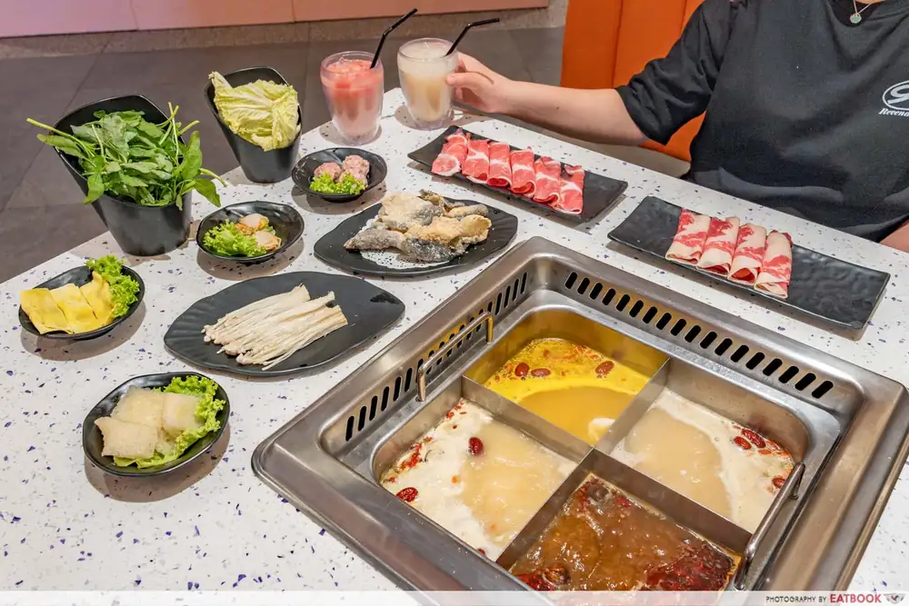 Wu Wang Guo Has Hotpot Buffet At Chinatown Point