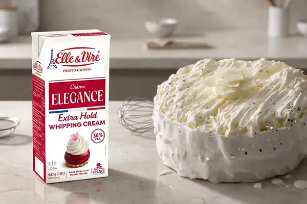 More stable mousses, creams and decorations: the cream that maintains its structure for 48 hours