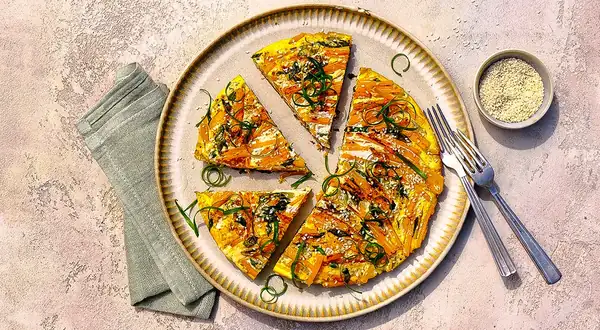 Asian-Style Pumpkin Omelet