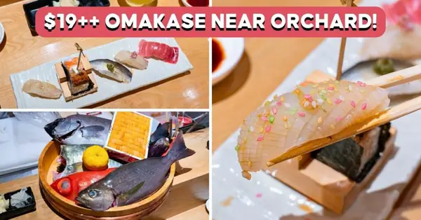 Enjoy $19++ Sushi Omakase With Five Courses At Great World