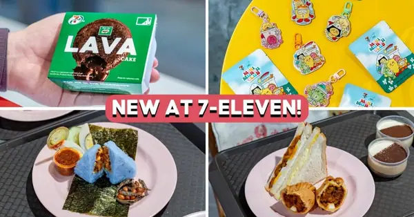 We Tried 7-Eleven’s New Milo Lava Cake, Curry’O Sandwich, And Nasi Lemak Onigiri