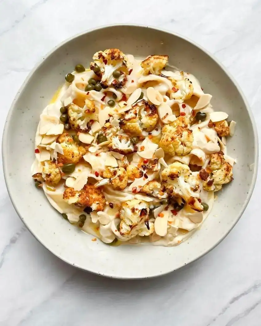 Christina Soteriou's recipe for pappardelle with cauliflower and butter bean sauce