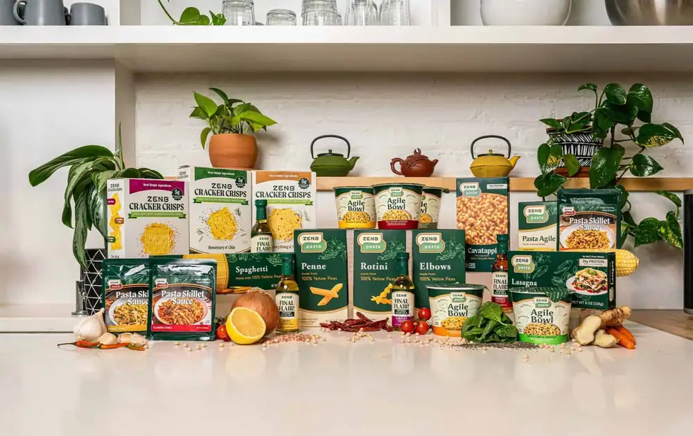 Chicago’s ZENB Launches Yellow Pea-Based Lasagna and Cavatappi