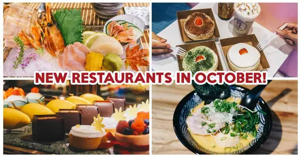 10 New Restaurants And Menus To Try In October 2019 Including Uni Ramen And Free-Flowing Foie Gras